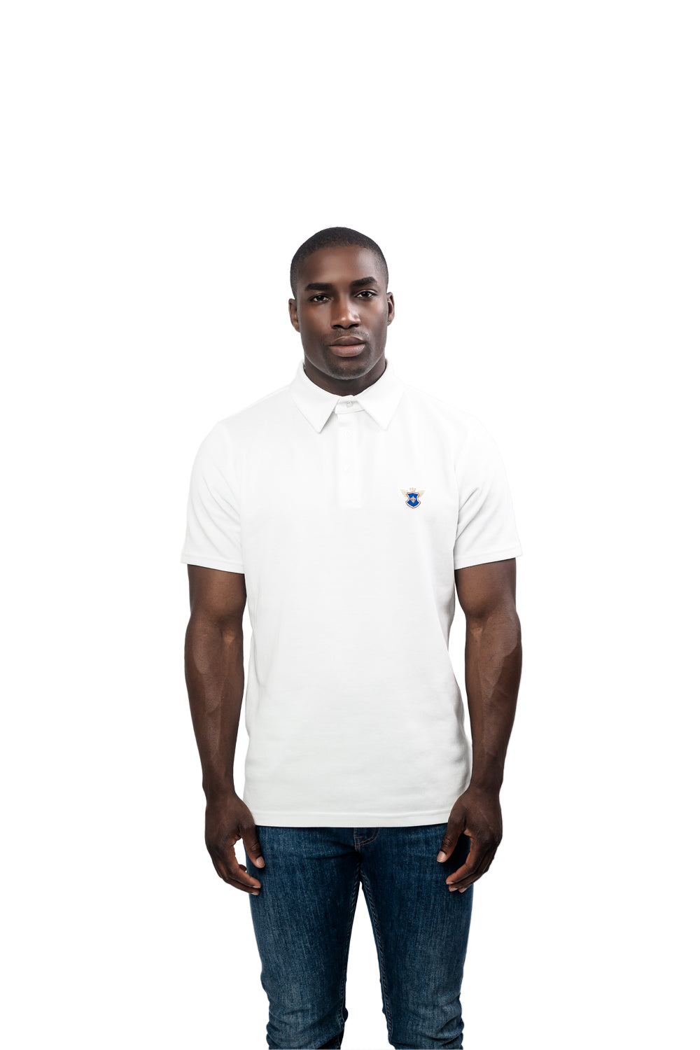 Original von Simon Poloshirt - weiß