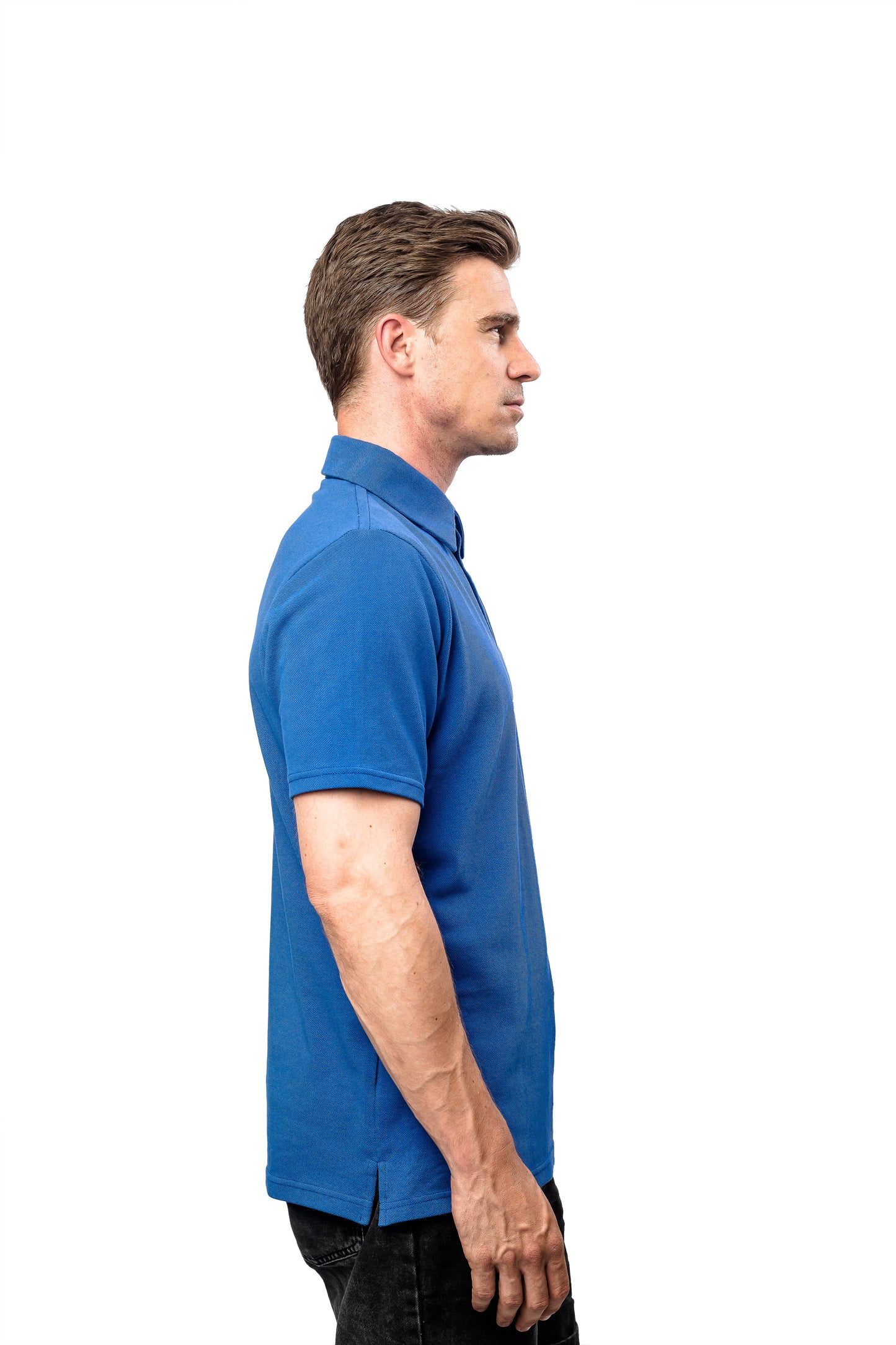 Original von Simon Poloshirt - royalblau